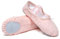 Danzcue Adult Canvas/Leather Ballet Shoes, Canvas-pink, 6 UK