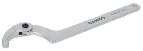 Bahco Schraubenschlüssel Rollgabelschlüssel, Lang Griff, Backenweite 50 to 120 mm, / Länge 295 mm