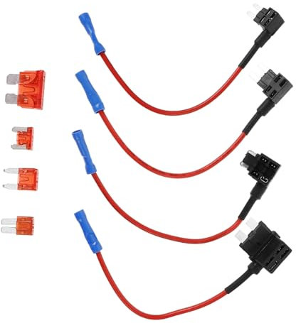 Gatuida 1satz Auto Add-a-Circuit Sicherungsadapter Kit Mini Mikro Sicherung Für Auto LKW Boot Mit Sicherungen Für Einfache Installation Und Vielseitige Nutzung