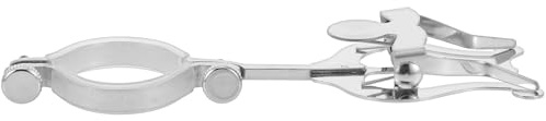 Silberner Metall Notenhalter für Klarinette, Tragbar und Leicht | Sichere Klemme, Multifunktional, für Konzert und Übung, Klassisch Schlicht, Edle Optik