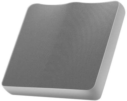 Orizizhic Cojín de asiento suave y ergonómico de espuma viscoelástica para silla de oficina en casa y coche, con parte inferior antideslizante, funda lavable, cojín para silla de ruedas, cojín de