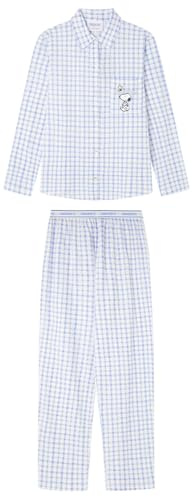 Women'secret Pijama Masculino de Manga Larga Colección Multilicense Campus
