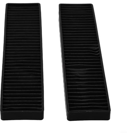 Besttoolifes Lot de 2 filtres à charbon actif 5230W1A003A pour four à micro-ondes, remplacement pour LG LMVM2033SB/ST/SW LMVM2055 Series LMVM2075SB/ST/SW