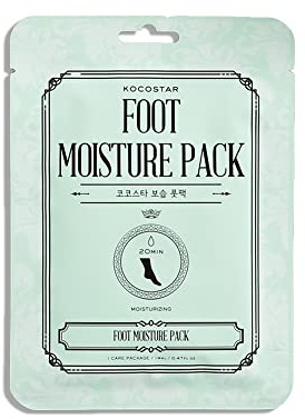 KOCOSTAR - Mascarilla Pies Foot Moisture Pack, 2 Calcetines Hidratantes para Pies, con Extractos Botánicos Calmantes, Hidratan, Suavizan y Protegen la Piel, para Pies Secos y Agrietados