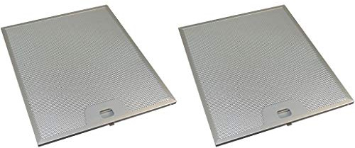 Ufixt Universal Cooker Hood Metal Grease Filters 253mm x 300mm Pack of 2
