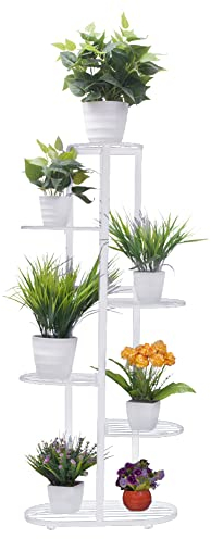 Cre Cra blumenständer für innen - pflanzenständer metall schwarz - pflanzenhocker blumentopf ständer Blumentreppe Weiß -pflanzenständer outdoor blumentopf mit ständer,pflanzentrepp metall,blumenstand