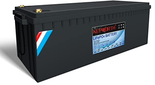 Lifepo4 48v 100ah Akku, 5120wh mit BMS Ersetzt AGM oder Gel Aufbaubatterie für Solaranlage, Geeignet für Solaranlagen, Wohnmobile, Boote, Häuser, Solarpanel-Kits und Camping