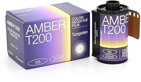 Ambre Négatif, 27EXP, Film cinématographique 35mm (T200)