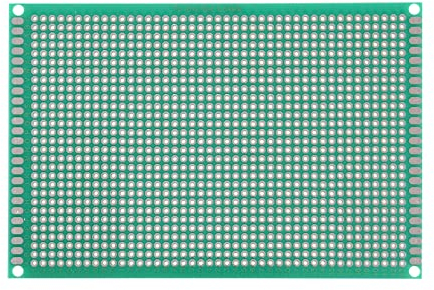 YOKIVE 10uds Una Cara Universal Impreso Circuito Placas Verde 80x120mm