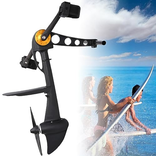 LINTAIZUO Pedaldrivmotor för kajaker, kajak pedal kraftsystem, pedal drive roder system tillverkad uppblåsbar paddel bräda för fiske jakt vuxna barn
