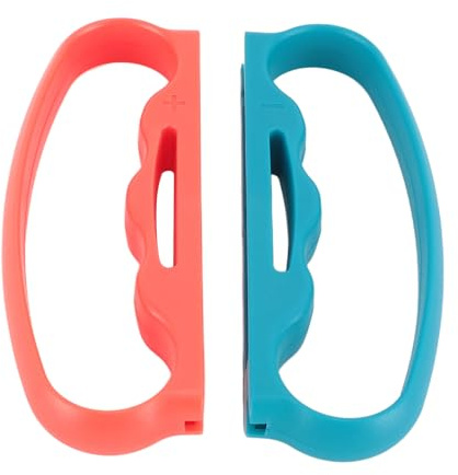 Annadue 2PCS Fitness Boxing Hand Grips for OLED Controller, Boxing Grips with Wrist Straps, Fit Boxing Clasp Accessories Handle for Adults and Children, Enhance Gaming Experience