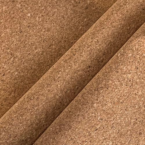 ONEART | Korkstoff Meterware, 90×135 cm Weiches Retro Korkband Kunstleder zum Nähen von Taschen, Polstermöbeln und Basteln-Kork 02
