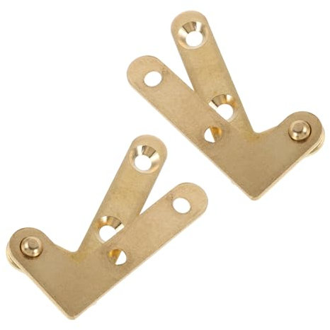 Operitacx 4paia Cerniere Decorative Per Porte in Finitura in Rame Anticato Cerniere Perno Per Mobili Antichi Per Armadietti Vintage