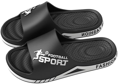 Luadnysin Claquette Hommes Savate Homme Piscine Chaussure D'Ete Chaussures De Plage Blanche Claquettes Sandales Été 45 Sandale Plastique Slides Noir Mule 43-46 Ete #