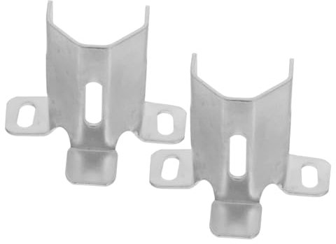 HIAKDOFT 2piezas Accesorios Para Puertas Enrollables De Hierro Galvanizado Soporte De Tubo De Eje Para Cortinas Enrollables Para Persianas Metálicas Interiores Para Hogar Tienda Fábrica