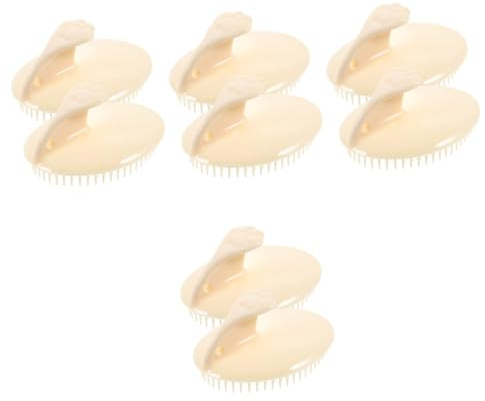VALICLUD 4 Sätze Silikon Kopfhaut Massagebürste Ergonomische Shampoo Bürste Für Haarwuchs Und Haarausfall Trockene Anwendung Perfektes Reiseaccessoire Kopfhaut Und Muskeln 2 Stücke * 4