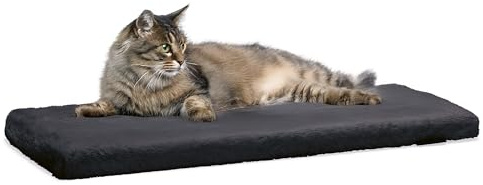 Beeztees Moza Window Sill Cushion Plush Anthracite 65 x 27 x 3 cm