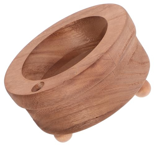 UTHCLO Portavasos de Madera Dispensador de Vasos para Fiestas Estante de exhibición de Tazas de café portavasos Marrón