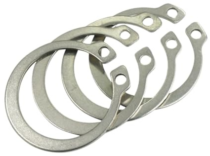 Arandela tipo calabaza M48 M52 M55 M60, acero inoxidable 304, anillo elástico tipo C, arandela de retención a presión externa(M60,25Pcs)