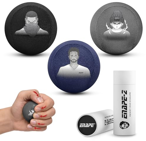 ENAPE Stressball Kinder 3er-Set – Antistressball für ADHS & Konzentration | Mind Training Balls für Jugendliche – Anti Stress Spielzeug & Geschenkidee