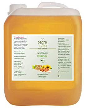 pagra natur Seveda® Massage Öl BIO - spezielle Ölmischung, 5l