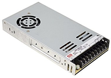 MEAN WELL Single Output Switchable Power Supply, 349.2W 36V 9.7A - LRS-350-36