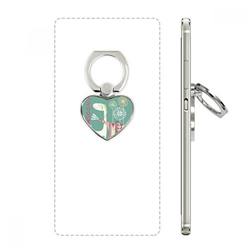 DIYthinker Giraffe Elephant Windmill Green Heart Cell Phone Ring Stand Holder Bracket Universal Support Gift