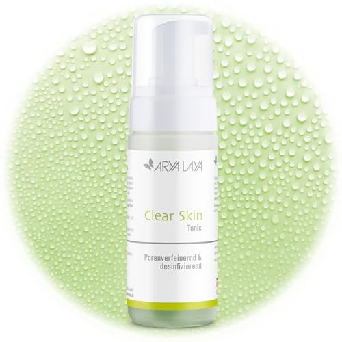 ARYA LAYA Clear Skin Tonic, 125 ml | Gesichtswasser, klärend & erfischend, verfeinert das Hautbild, Hilfe gegen Pickel, fettige & unreine Haut, Mischhaut, vegan