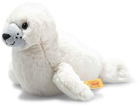 Soft Cuddly Friends ARO Heuler - 20 cm - Kuscheltier für Kinder - weich & kuschelig - waschbar - weiß (063886)