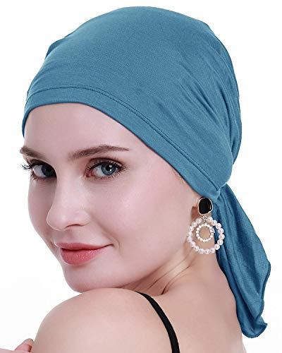 Bamboo Chemo Headscarf For Women Hair loss - Cancer Slip On Headwear Turbans Hats caps Sealed Packaging