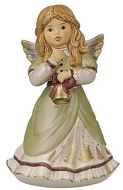 Goebel Weihnachtsdekoration Engelsfigur aus Porzellan hergestellt, Maße: 14.5 cm x 9.5 cm x 8 cm, 41628271