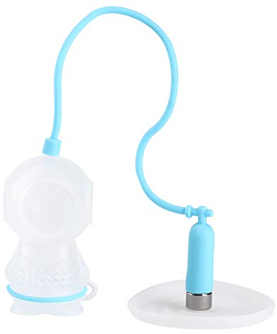 Acouto Tee-Ei, Innovative Taucherform, Silikon, Tauchen, Loseblatt-Tee-Ei, Zubehör, Siebfilter für die Teezubereitung zu Hause (Hellblau)