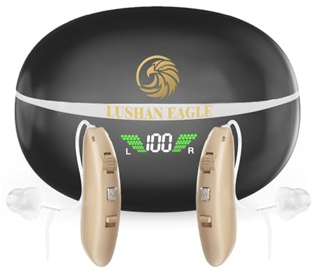 LUSHAN EAGLE Altavoz inalámbrico Digital 16 Canales de amplificación Interruptor automático Transparente Recargable Fácil de operar