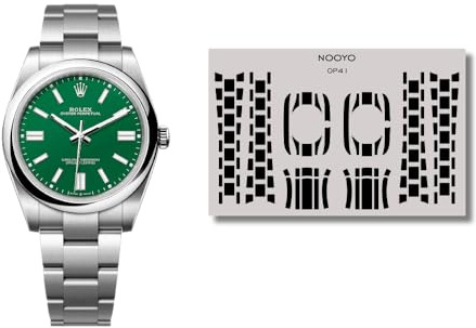 NOOYO Schutzfolie für Rolex Oyster Perpetual 41 Schutz für Gehäuse, Schließe und Armband