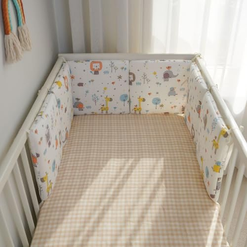 Deluxe-Bettnestchen for Stubenwagen, 100% atmungsaktive Baumwolle, 30 x 180 cm, reduziert Schwitzen, sanft zur Haut