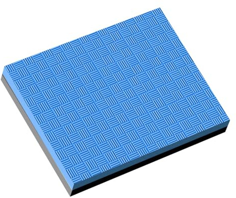 harayaa Tapis D'équilibre pour Exercices, Genouillères Antidérapantes, Portable et Réutilisable, en Mousse Souple, Idéal pour Le Pilates, Bleu