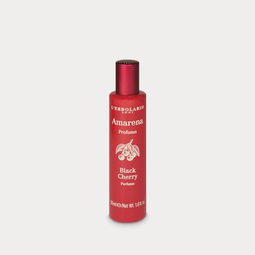 L'Erbolario Amarena Profumo 50 ml – Fragranza unisex estiva, fruttata e fiorita