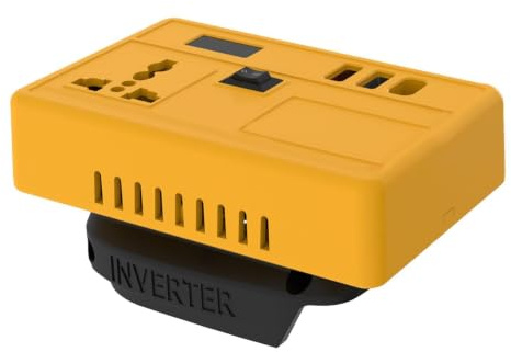 Onduleur À Batterie Prise Charge Rapide générateur Chargeur téléphone | Adaptateur portable pour camping extérieur maison secours camping-car chantier smartphone éclairage