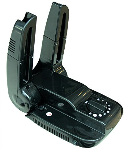 Global Care Market Electric Shoe Dryer and Ozone Deodorizer | Electronic Shoes + Boots Dryer Sterilizer with Timer Function (Model G-S6629C) (Black)