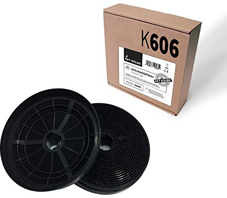 KKT KOLBE K606 Aktivkohlefilter für Dunstabzugshauben / = K122 / ST1 / CF110 / / für ART406 / ED/S/W / / CUBE60S / CURVEx06S / FREEx004TC / HERMESx06S /x07SM / INTEGRA606 / LIBERA x07SM / uvm.