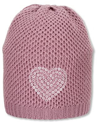 Sterntaler Baby - Mädchen Mütze Strickmütze Herz