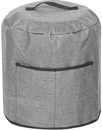 MOUMOUTEN Housse Protection Friteuse À Air Avec Poches Rangement gris | Housse Anti-Poussière Résistante, Accessoire Indispensable Pour Protéger Votre Appareil Électroménager