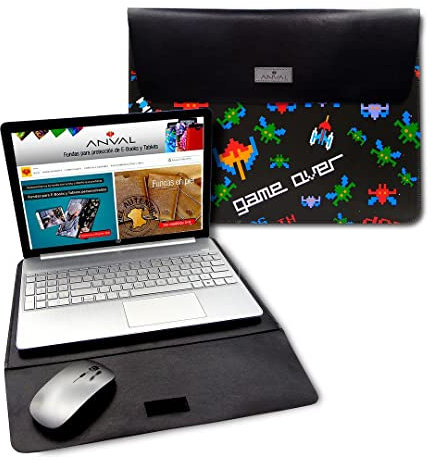 ANVAL Funda para ASUS CHROMEBOOK Flip CR1-11,6- Ordenador portátil, Funda Protectora, Laptop, Notebook - Compatible 11,6 Pulgadas - h