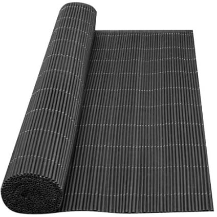 Künstlicher Weidenzaun 2 x 3 Meter, Farbe Grau 1.300 g/m2, Sichtschutz 90%, empfohlen zur Begrenzung Ihres Gartens.