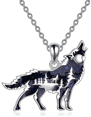 YFN Tier Halskette Sterling Silber Niedliches Tier Kette Anhänger Schmuck Geschenke für Damen Mädchen Mutter Tochter