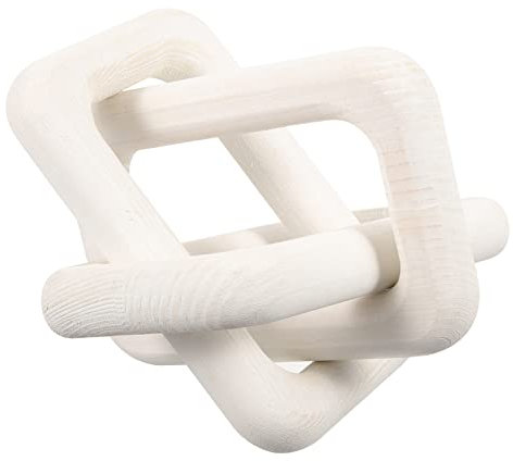 CORHAD Kiefernholz Kettenglied Ästhetischer Knoten Wandkunst Wandbehang