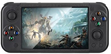 JOYARCH RG50XX Console de jeu d'arcade rétro, système Linux open-source, jeu vidéo rétro portable avec 128 Go de 20 000 jeux, écran IPS de 5,0 pouces 800 x 480, support de 19 émulateurs