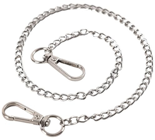 Silver Punk Trouser Chain,Hip Hop Punk Pants Chain Belt,Hip Hop Rock Trouser Chain, Personalized Accessory For Wallet Chain for Pants Belt Jeans Wallets and Keys(53cm)