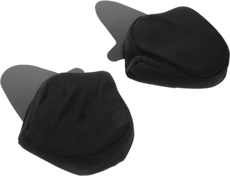 ABOOFAN 2stücke Verstellbare Motorradhelm Ohrenschützer Windblocker Ohrpolster Aus Strapazierfähigem Für Helme Mit Vollständigem Ohrenschutz Und Angenehm-hohem