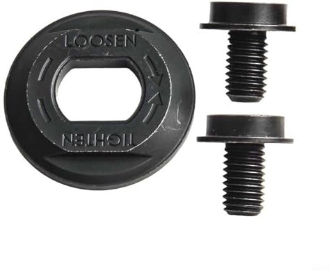 FACULX 2pcs Circular Saw Outer Flange and Bolt, Miter Saw Blade Clamp Washer with Flange Bolts, Alloy Steel Bearing Block for Mitre Saw